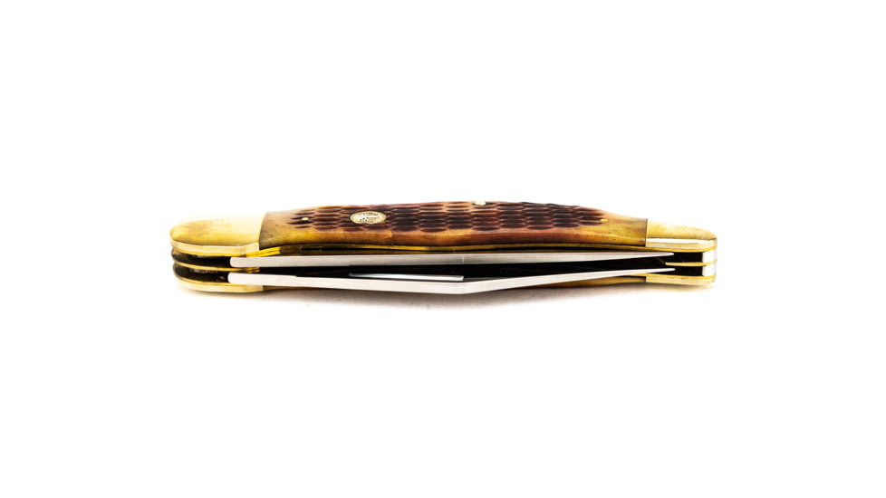 Boker USA Traditional Series Hunter Blade, Jigged Brown Bone Handle, 5.25 in. Closed BO02492