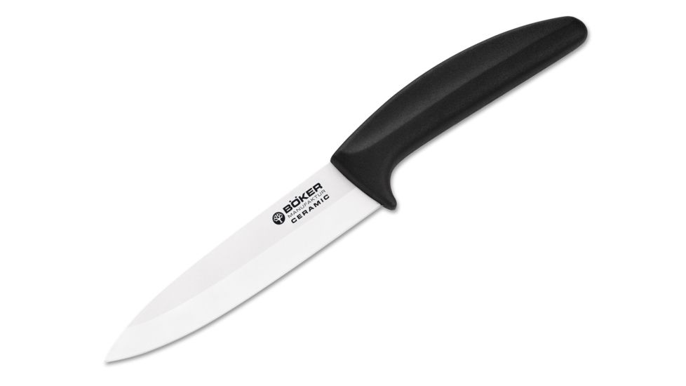 Boker USA Utility Knife,5.25in Ceramic Blade,Black Handle 1300C0