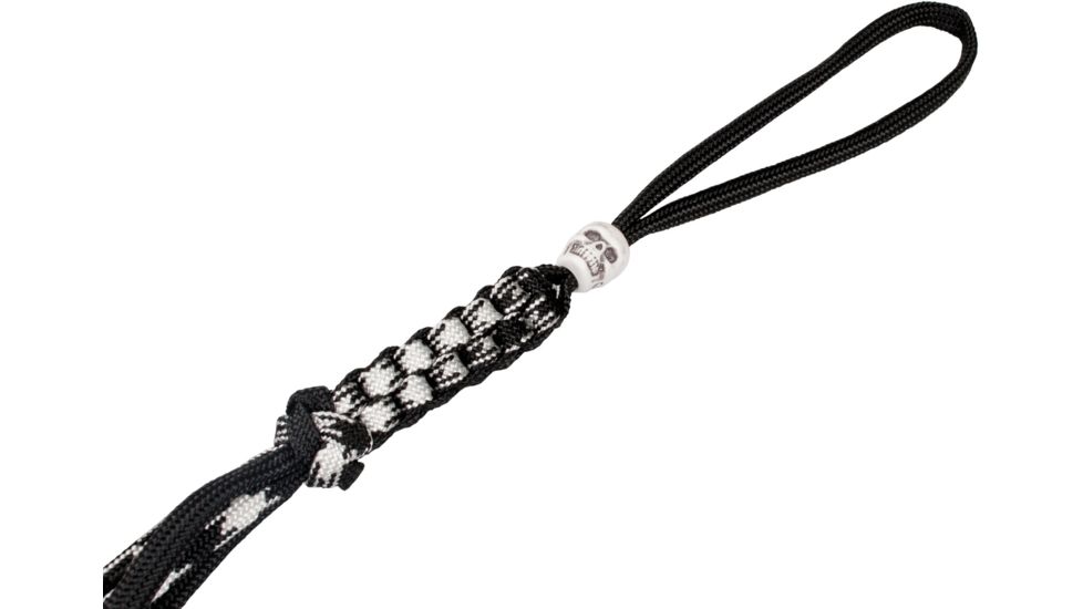 Boker USA Wilson Tactical Lanyard,Black/White 09WT016