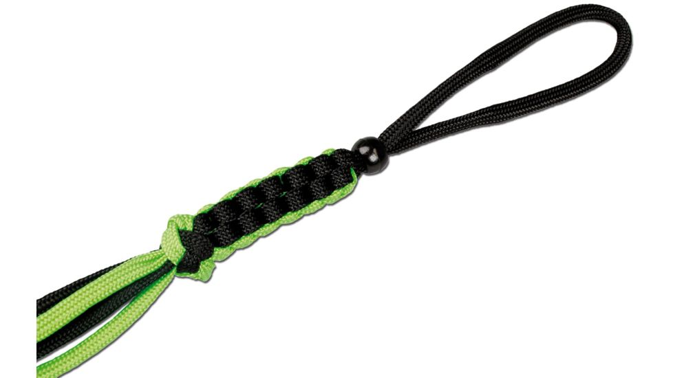 Boker USA Wilson Tactical Lanyard,Neon Green/Black 09WT014