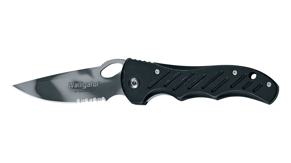 Boker Walligator 3.34 in Folding Knife, 440C, Black, 387
