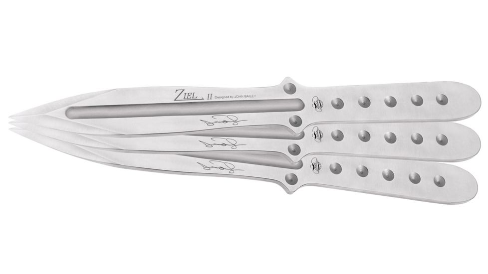 Boker Ziel 3 Pc. Throwing Knife Set, Stainless Steel, NO B-02MB164