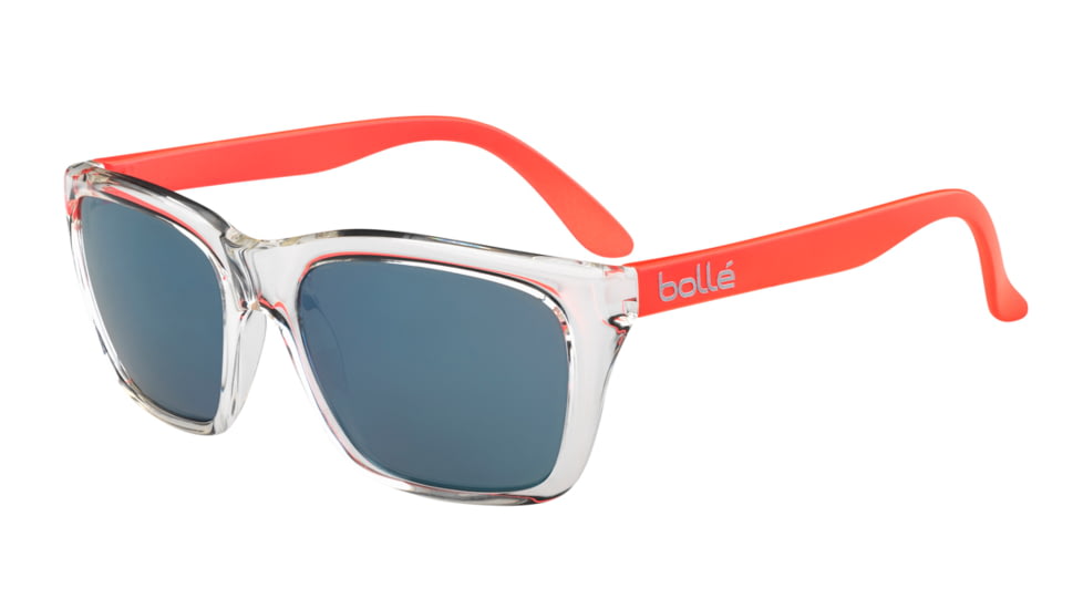Bolle 527 Sunglasses, Shiny Crystal/Orange Frame, GB-10 Lens, 12046