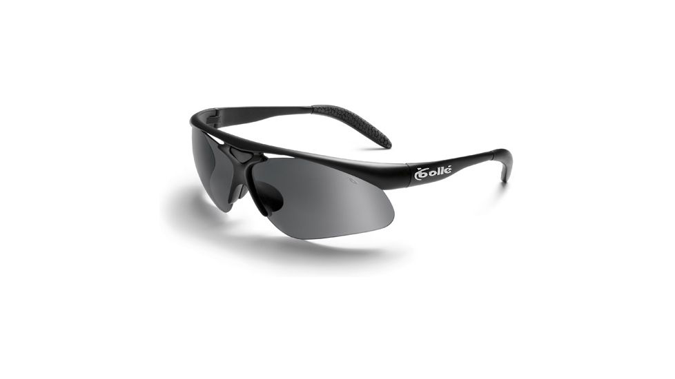 Bolle Vigilante Sunglasses, Matte Black Frame, A-SES Lens Pack, 0752201524