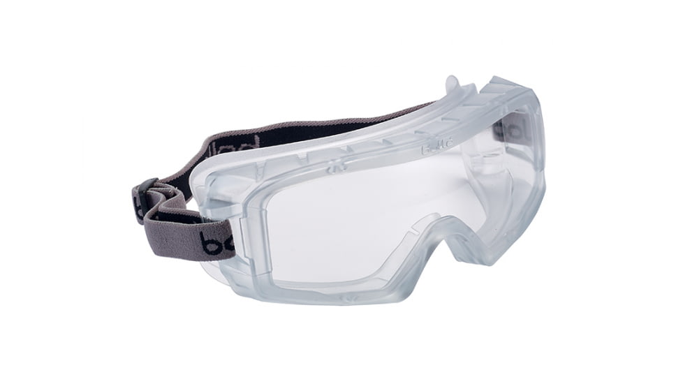 Bolle Sealed Safety Goggles, Clear lens, 40099
