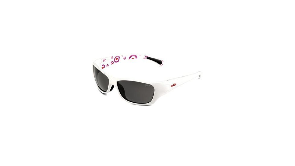 Bolle Crown Jr. Sunglasses, White Dots Frame, TNS Lens, 11402