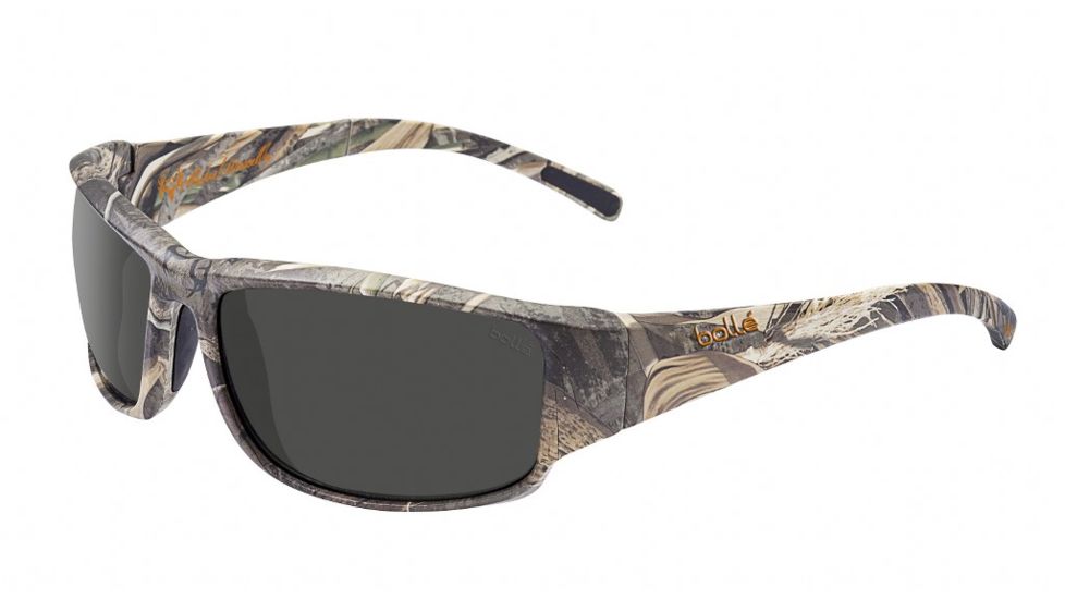 Bolle Keelback Sunglasses, Camo Realtree Xtra Frame, Polarized, TNS oleo AF, 12039