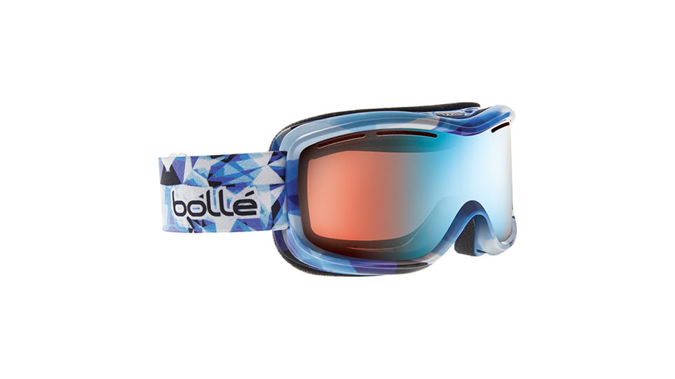 Bolle Monarch Goggles, Blue Crystals Frame, Modulator Vermillon Blue Lens 20825