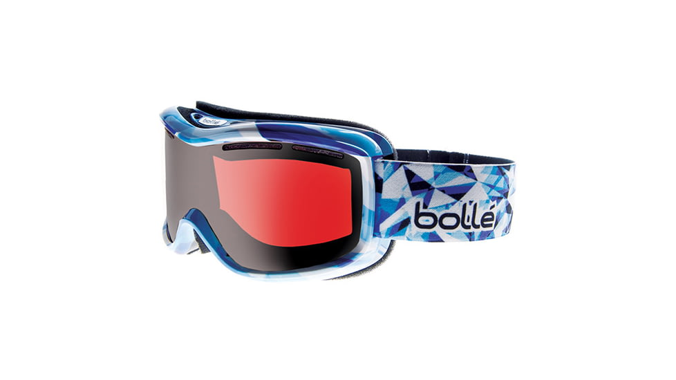 Bolle Monarch Goggles, Blue Crystals Frame, Vermillon Gun Lens 20826