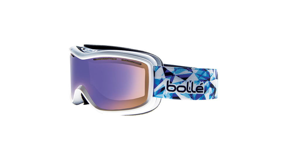 Bolle Monarch Goggles, White Frame, Aurora Lens 20832