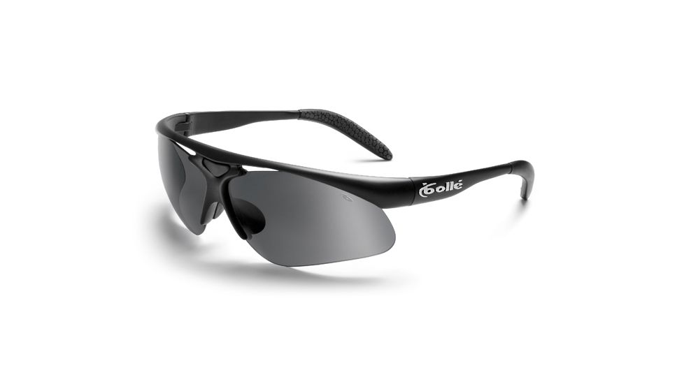 Bolle Vigilante Sunglasses, Matte Black Frame, T-Standard Lens Set, 0752201500, EDEMO1