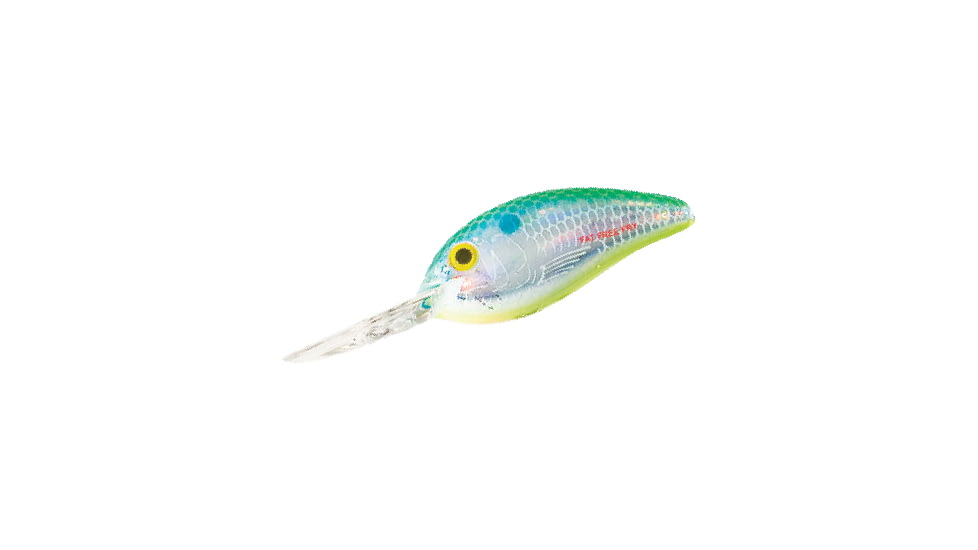 Bomber Fat Free Shad Fingerling Crankbait, 2 3/8in, Dances Citrus Shad, BD5FDCS