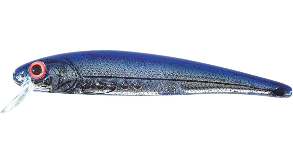 Bomber Long 15AP Suspending Pro, 4-5/8in, 9/16oz, Silver Flash/Blue Back, B15APXSIL