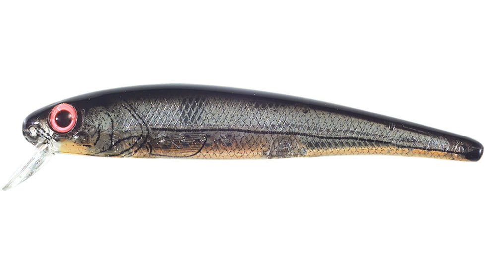 Bomber Suspending Pro Long A Jerkbait, Suspending, Silver Flash/Orange Body, 4 5/8in, 9/16oz, B15APXSIO