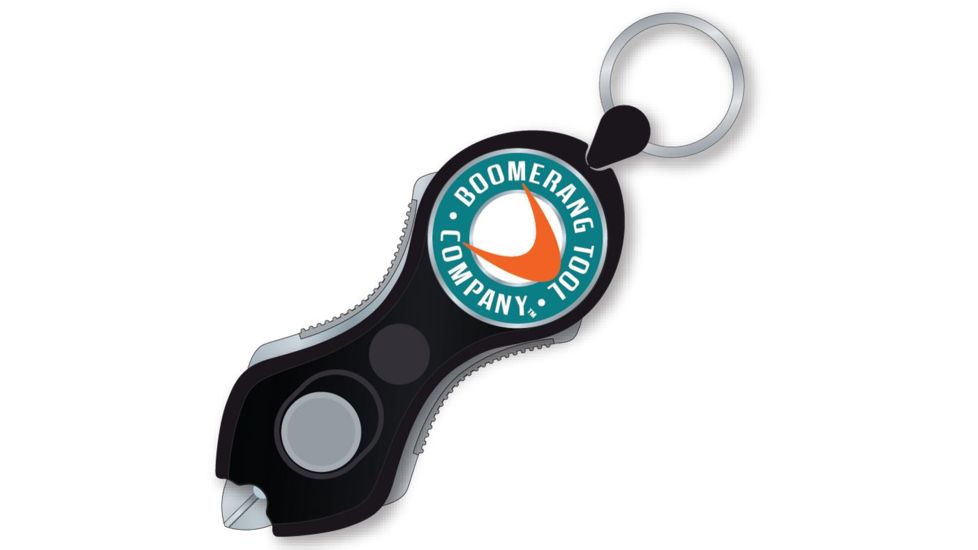 Boomerang Tool SNIP Fishing Line Cutter w/LED Light,Black BTC204