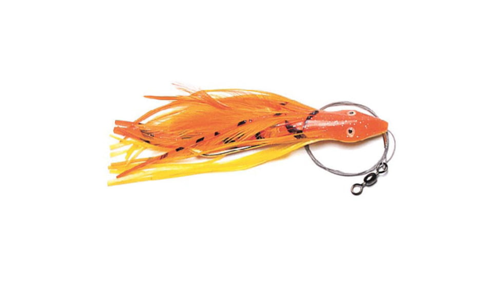 Boone Bait Dolphin Rig Trolling Lure, 1-1/2oz, 6-1/2in, Squirrel Fish, 9193