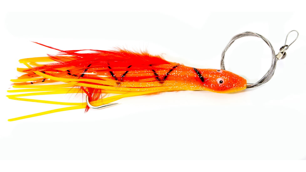 Boone Bait Dolphin Rig Trolling Lure, 2oz, 6-1/2in, Squirrelfish, 9293