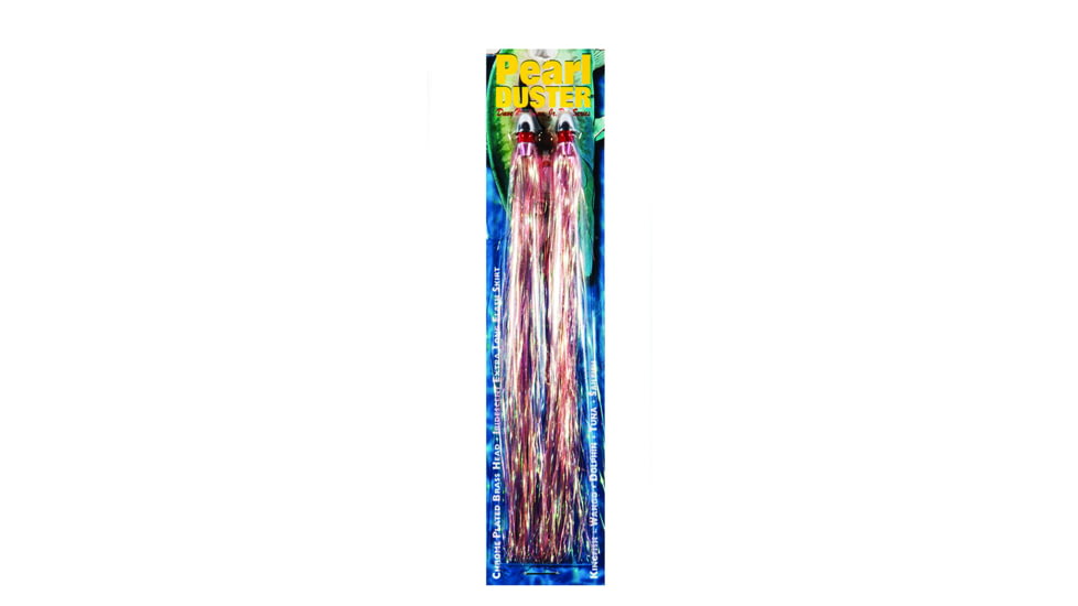 Boone Bait Pearl Duster, 6-3/4in, Pink Pearl, 2/Pack, 651