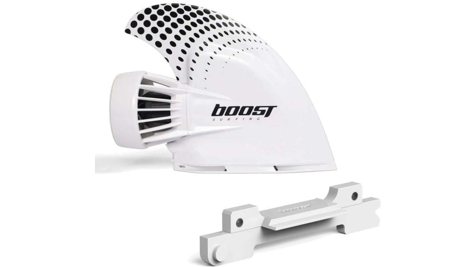 Boost Surfing Boost Fin Package for SUP w/ Flip Lock Adapter, White, One Size, GA-PAV3-BSK3
