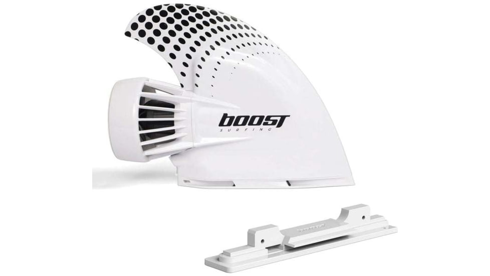 Boost Surfing Boost Fin Package for SUP w/ Stick-On Fin Box, White, One Size, FQ-VM68-FGXF