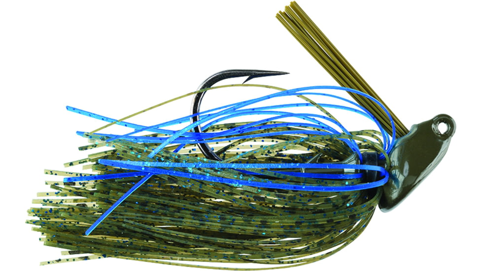 Booyah Bankroll Jig, 3/8 oz, Lights Out, BYBRJ3861