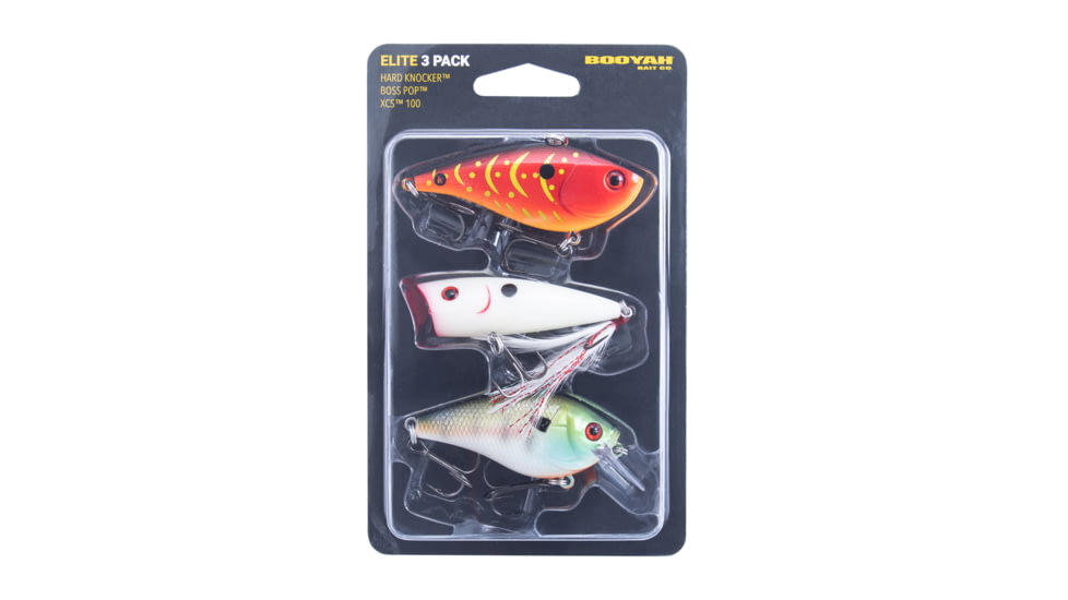 Booyah Elite Hardbaits, 3 Pack, PK3BYA4