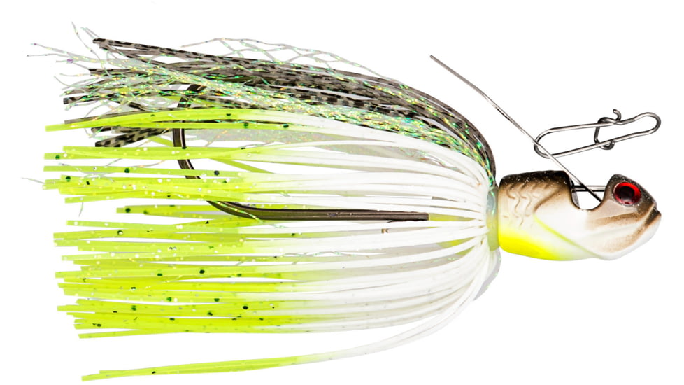 Booyah Melee Jig, 1/2 oz, 3.25 in, River Killer/Silver Blade, BYMLE1267