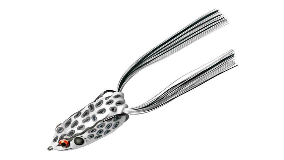 Booyah Pad Crasher Soft Bait, 1/2oz, 2 1/2in, Albino Frog, BYPC3904