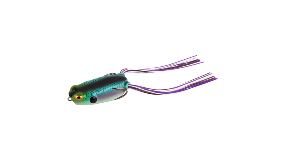 Booyah Poppin' Pad Crasher Swimbait, 5in, Jr-Aqua Frog, BYPPC2908