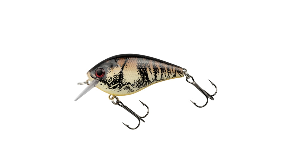 Booyah XCS2 Squarebill Crankbait, 2 5/16in, 5/8oz, 2 Hooks 0-3 Crank Depth, Crawdad, BYXCS294