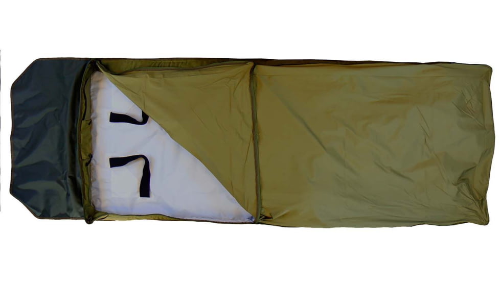 Born Outdoor Badger Bed 25 Baja Bundle, Moss Green, Medium, BO-BB-25-MG