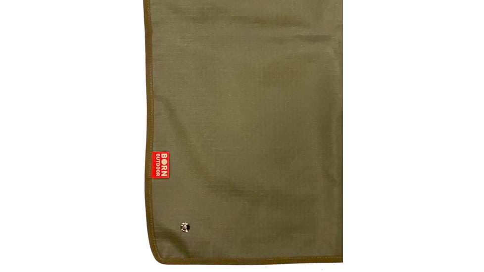 Born Outdoor Badger Bed 25 Footprint, Moss Green, Medium, BO-BBFP-25-MG