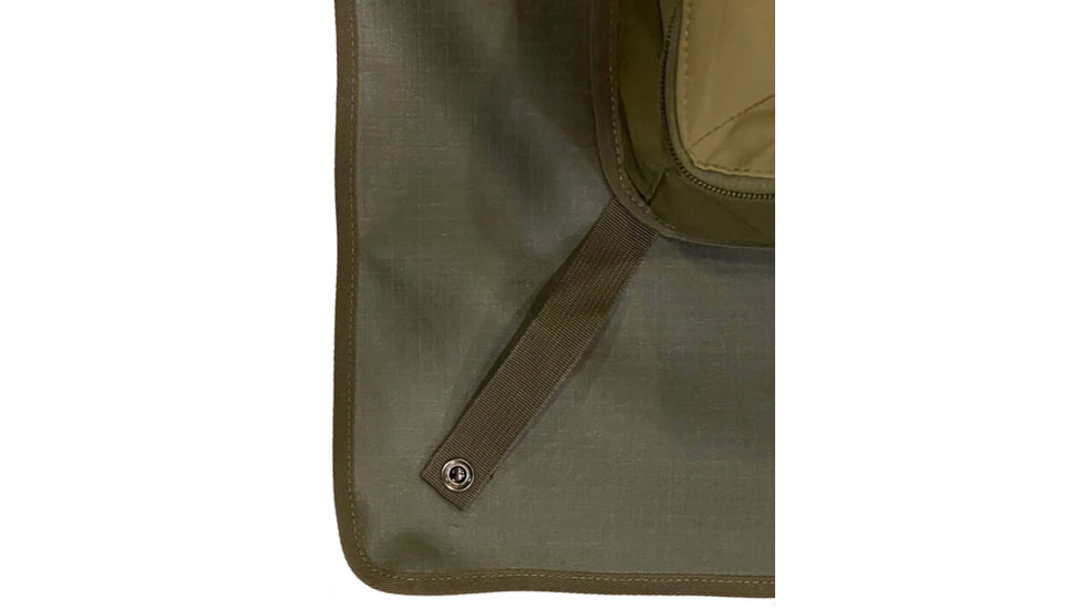 Born Outdoor Badger Bed 25 Footprint, Moss Green, Medium, BO-BBFP-25-MG