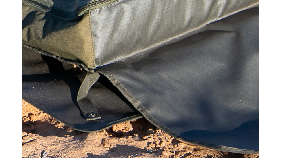 Born Outdoor Badger Bed 25 Footprint, Moss Green, Medium, BO-BBFP-25-MG