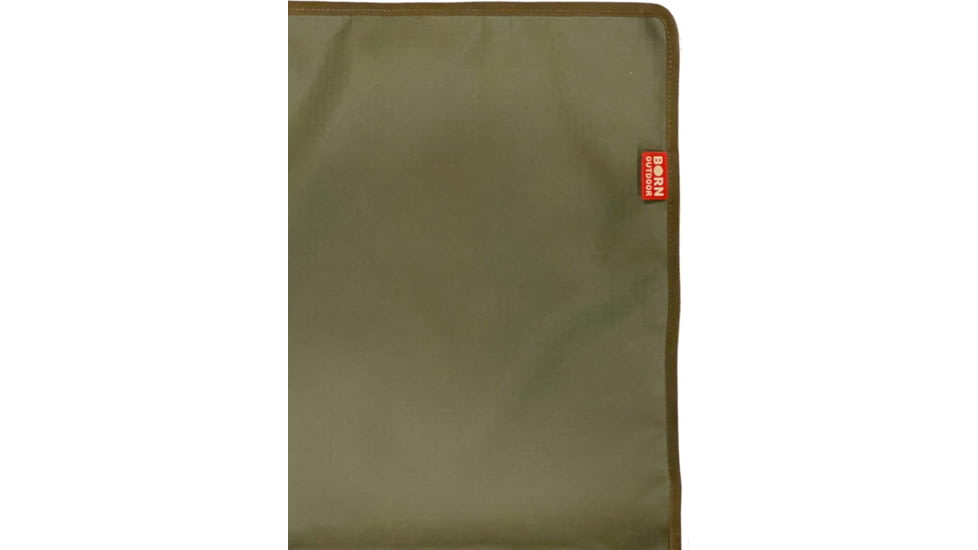 Born Outdoor Badger Bed Mat, Moss Green, Large, BO-BBM-MG-SM