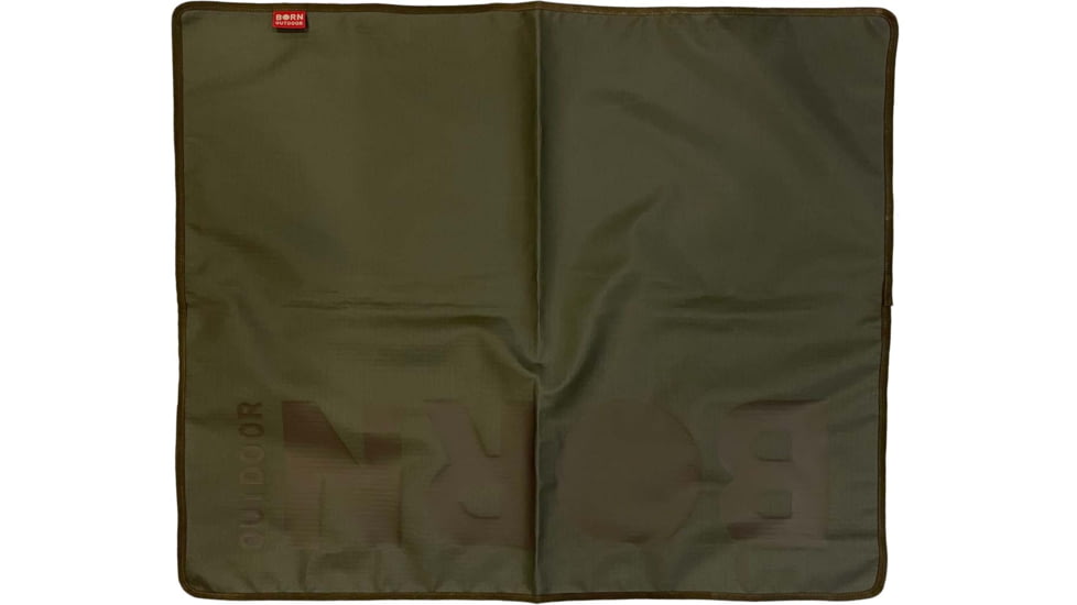 Born Outdoor Badger Bed Mat, Moss Green, Large, BO-BBM-MG-SM