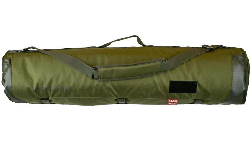 Born Outdoor Badger Bed, Moss Green, Large, BO-BB-MG-30