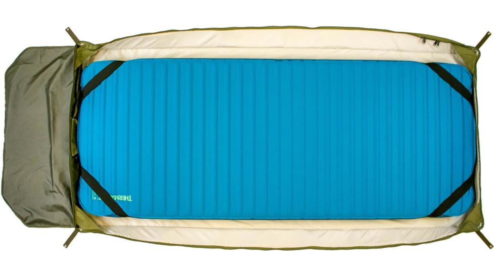 Born Outdoor Badger Bed, Moss Green, Large, BO-BB-MG-30