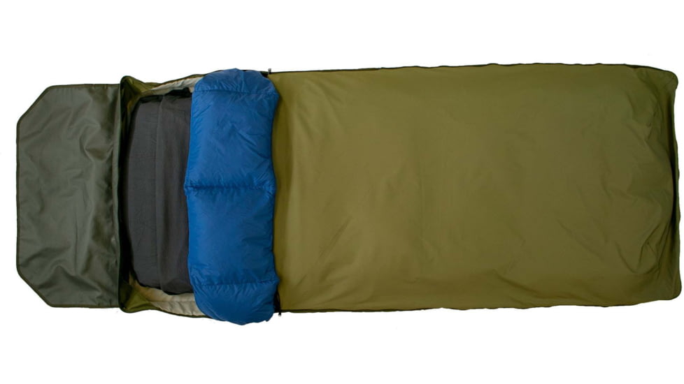 Born Outdoor Cascade Flannel Sheet, Ebony, Large, BO-SF-EB-30