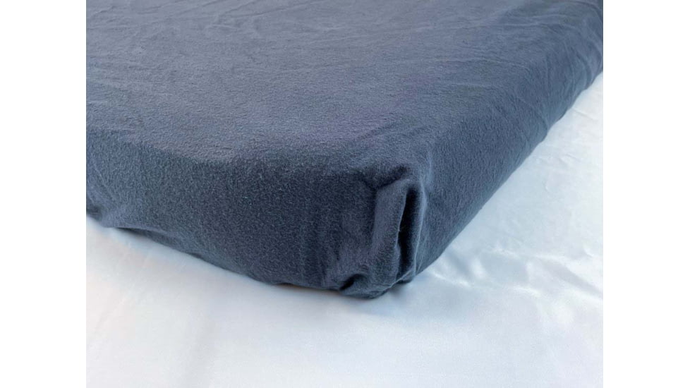 Born Outdoor Cascade Flannel Sheet, Ebony, Large, BO-SF-EB-30