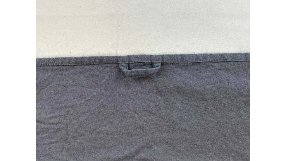 Born Outdoor Cascade Flannel Sheet, Ebony, Large, BO-SF-EB-30