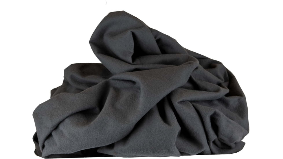 Born Outdoor Cascade Flannel Sheet, Ebony, Large, BO-SF-EB-30