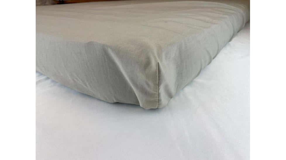 Born Outdoor Mojave Cotton Sheet, Gray Morn, Large, BO-SC-GM-30