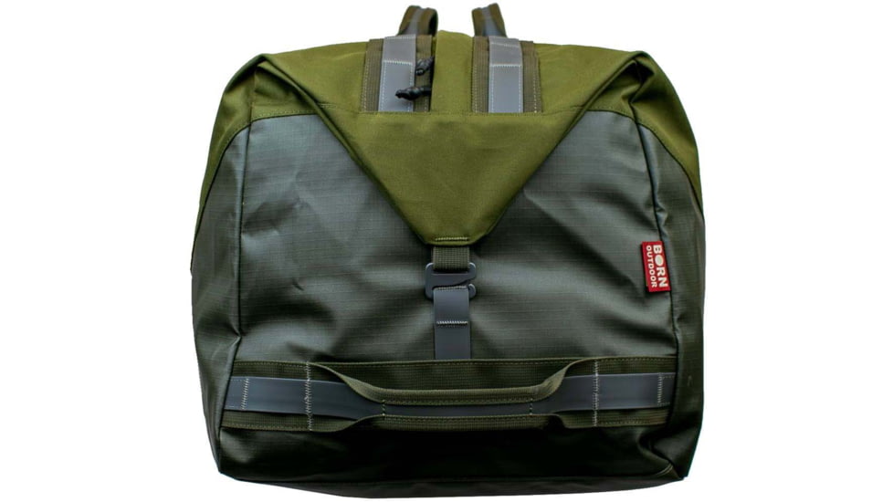 Born Outdoor Portage Duffel, Moss Green, 120L, BO-PD-MG-120