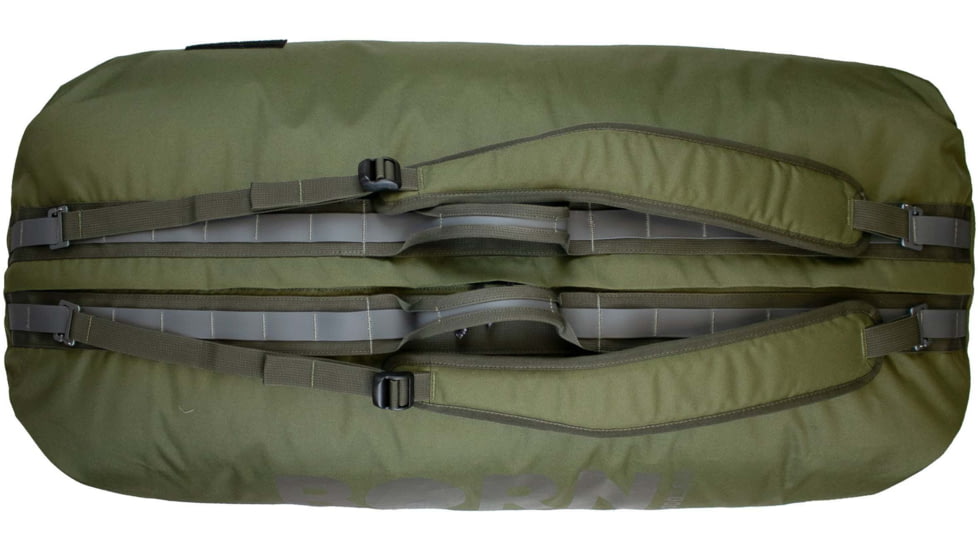 Born Outdoor Portage Duffel, Moss Green, 120L, BO-PD-MG-120