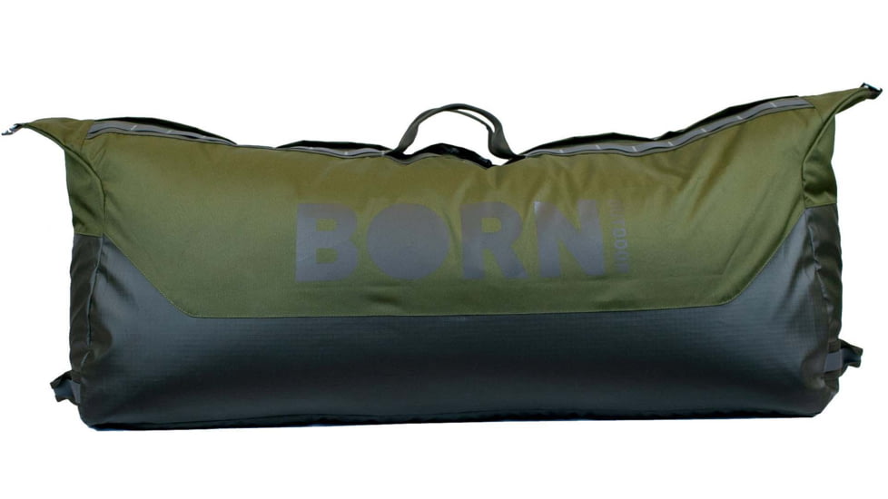 Born Outdoor Portage Duffel, Moss Green, 120L, BO-PD-MG-120