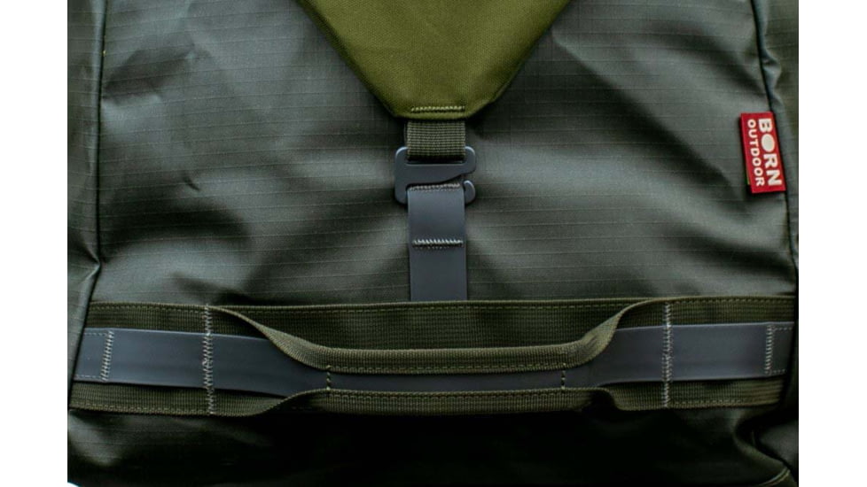 Born Outdoor Portage Duffel, Moss Green, 120L, BO-PD-MG-120