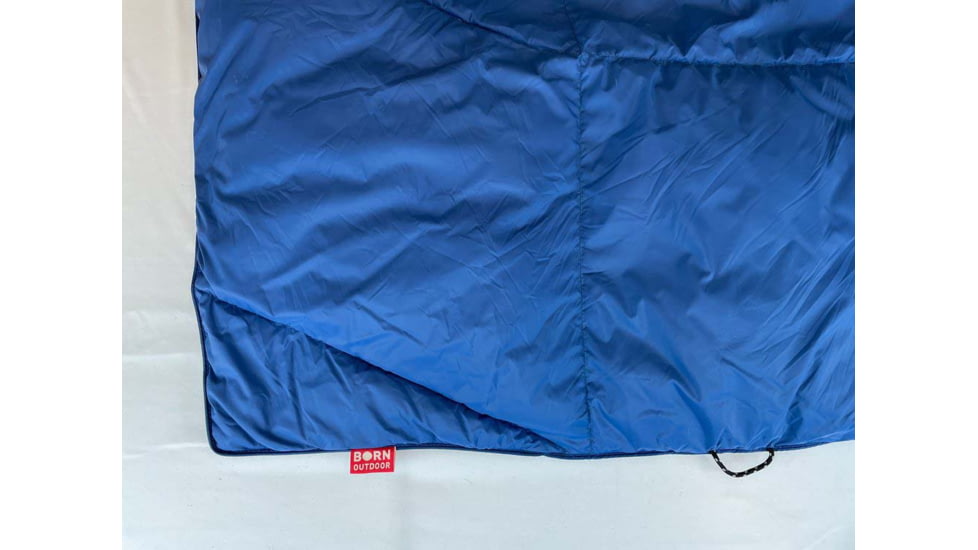 Born Outdoor Sierra Quilt Down, Blue, Large, BO-QD-BL-30