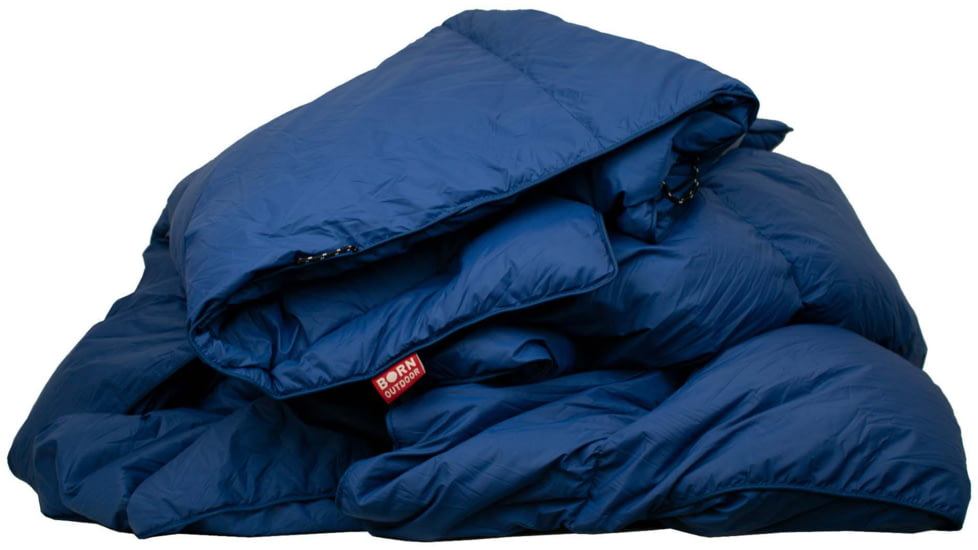 Born Outdoor Sierra Quilt Down, Blue, Large, BO-QD-BL-30