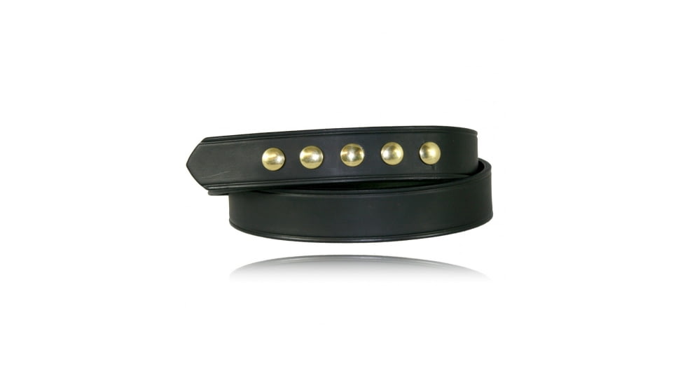 Boston Leather 1.5 Belt Five Snap Closure, 6583-2-30-GLD